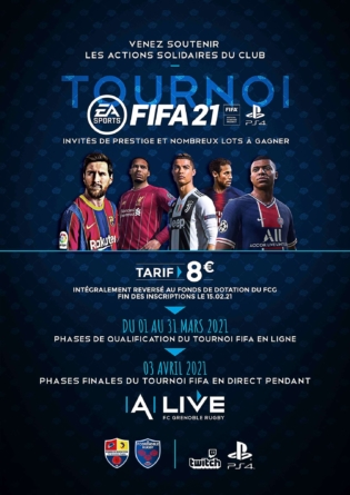 Le FCG organise un tournoi FIFA caritatif