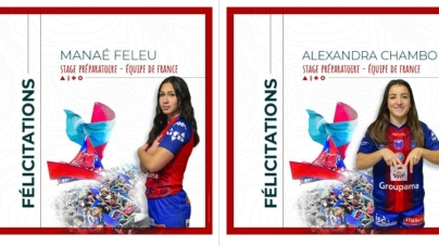 Deux Amazones sélectionnées dans le Groupe France