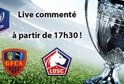 Suivez Gazélec Ajaccio – LOSC en direct commenté