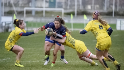 Alexandra Chambon (Amazones FCG) dans le groupe pour Irlande – France