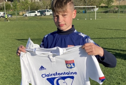 Un jeune joueur de l’Olympique Salaise Rhodia rejoint l’Olympique Lyonnais