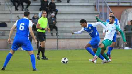 FC Echirolles : le groupe face à Valence