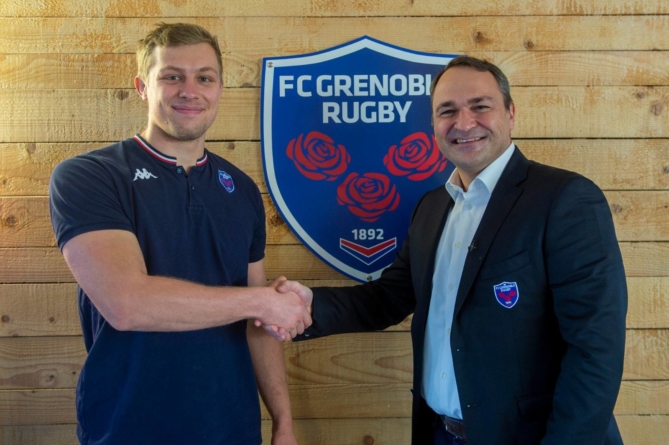 Antonin Berruyer prolonge avec le FC Grenoble