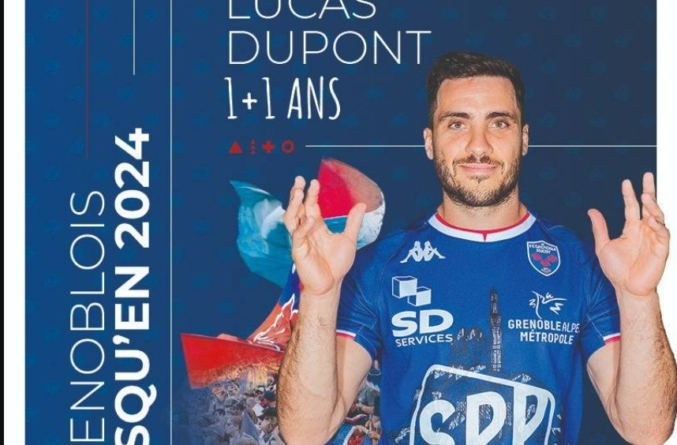 Lucas Dupont prolonge avec le FC Grenoble