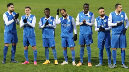 FC Echirolles : le groupe pour la coupe LAuRA