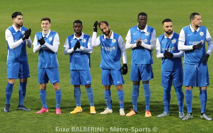 FC Echirolles : le groupe pour la coupe LAuRA