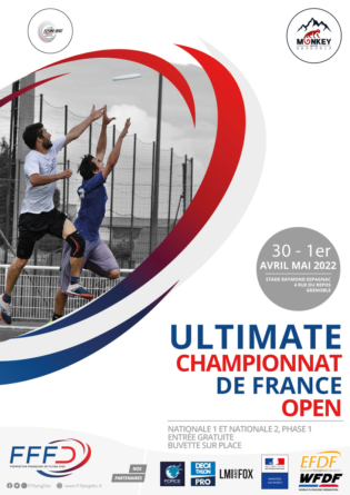 Ultimate. Les Monkey de Grenoble accueilleront le championnat de France N1/N2