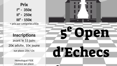 Open d’échecs de Sassenage le 12 juin