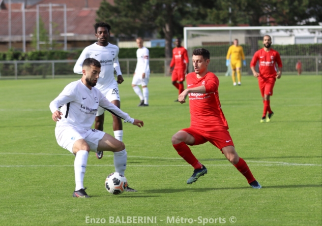 Sofian Belbey après FC Echirolles – GF38 B (2-1)