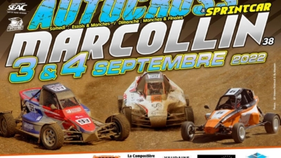 Marcollin accueillera la 9ème  manche du Challenge SEAC (Sud-Est Autocross) les 3 et 4 septembre