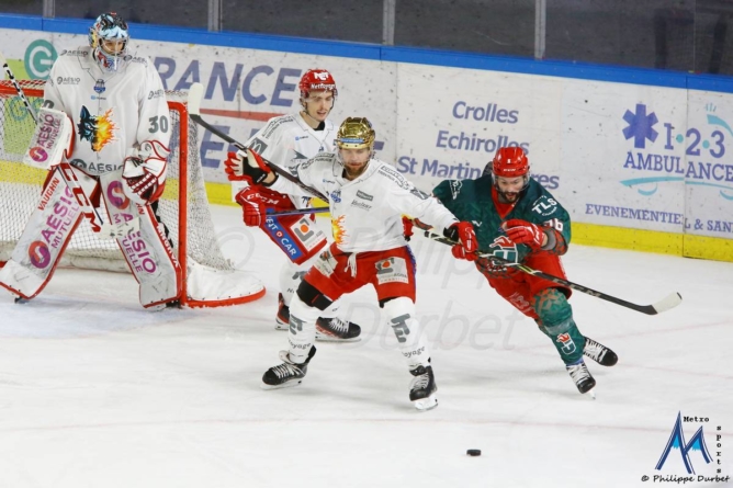 Ligue Magnus. Les Brûleurs de Loups s’imposent face à Cergy