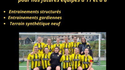 La section féminine du JSSG recrute