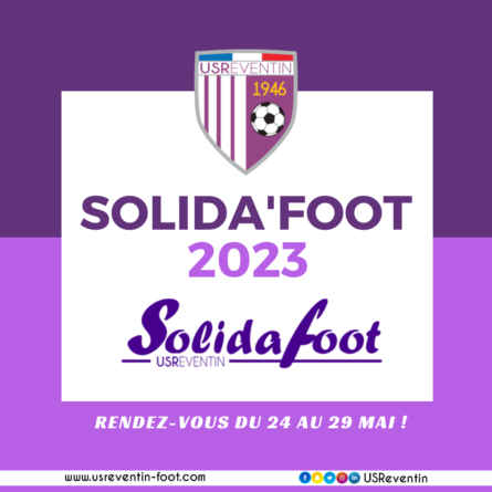 Inscriptions ouvertes pour le tournoi Solida’Foot (24-29 mai)