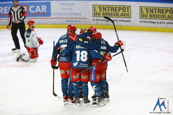 Ligue Magnus. Les Brûleurs de Loups assurés de terminer 1er