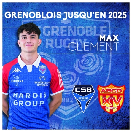 FC Grenoble. Un premier contrat espoir pro pour Max Clément