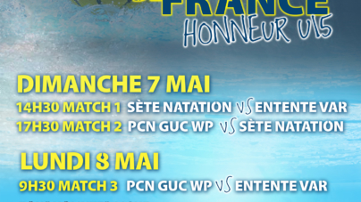 Water-Polo. Demi-finales du championnat de France Honneur U15 à Pont-de-Claix