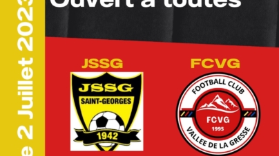 Football féminin : JS Saint-Georgeoise et Vallée de la Gresse vont s’unir