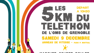 Les 5km du Téléthon de l’OMS de Grenoble font leur grand retour