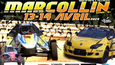Communiqué : Autocross & Sprintcar à Marcollin (38) : 1ère manche du Challenge SEAC 13 et 14 avril 2024