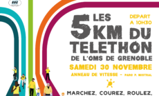 Les 5km du Téléthon de l’Office Municipal des Sports de Grenoble