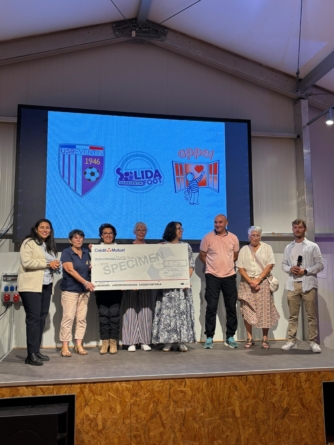 Solida’Foot : un chèque record de 38 000€ remis à l’appel