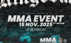 MMA – KINGDOM FIGHTING revient le 15 novembre au Summum à GRENOBLE !