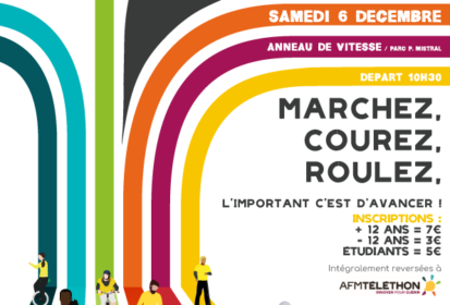 Le 6 décembre, Grenoble se mobilise : les 5 km du Téléthon reviennent pour une 9ème édition festive !