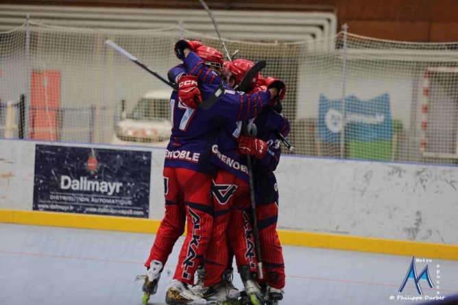 En images. Roller-Hockey : Yeti&rsquo;s Grenoble – Pont de Metz