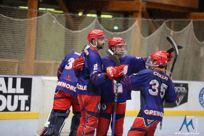 En images. La qualification des Yeti&rsquo;s Grenoble pour les quarts de finale de la Coupe de France