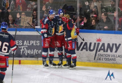 Portés par Matias Bachelet, auteur d’un triplé, les Brûleurs de Loups corrigent les Spartiates de Marseille