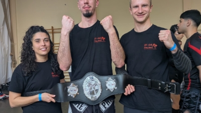 Valentin ARNAUD double champion de France de kick boxing élite amateur