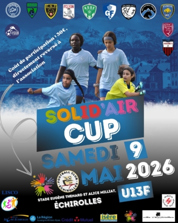 Le FC Echirolles va organiser un tournoi féminin U13