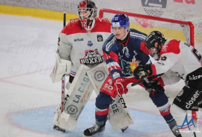 Plombés par leur entame de match, les Brûleurs de Loups s’inclinent sur la glace des Boxers