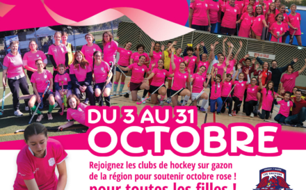 Challenge Hockey Rose avec le Hockey Club de Grenoble et les Big Bang Ballers