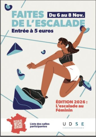 « Faites de l&rsquo;escalade » fait son retour en novembre
